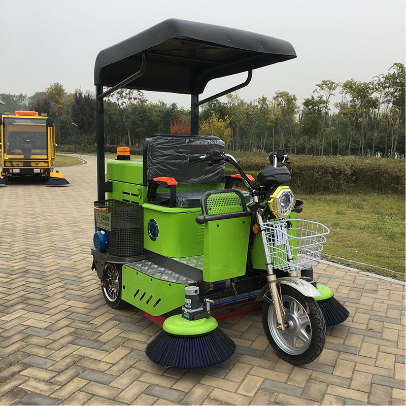 三轮把式遮阳款 电动扫地车